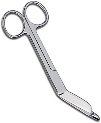 SurgiMac | Lister Bandage Scissors 4.5" by SurgiMac | High Grade Surgical Stainless Steel" | Pro Series | 16-2624-P