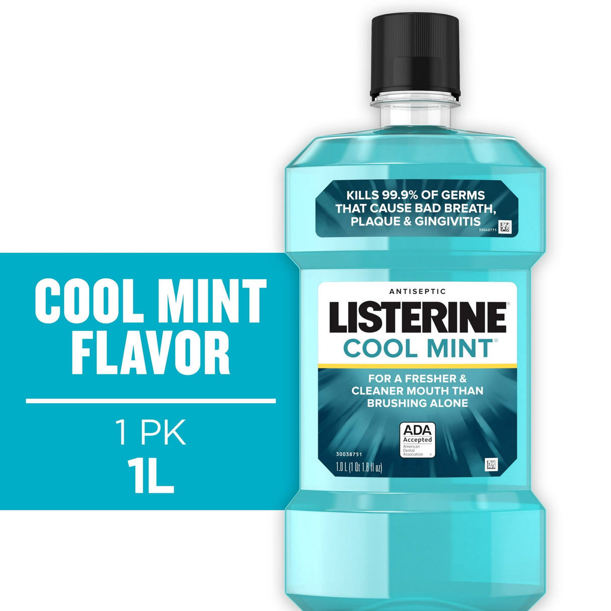 LISTERINE | Listerine Cool Mint Antiseptic Mouthwash 2 Pack. 1.5 L | 20506
