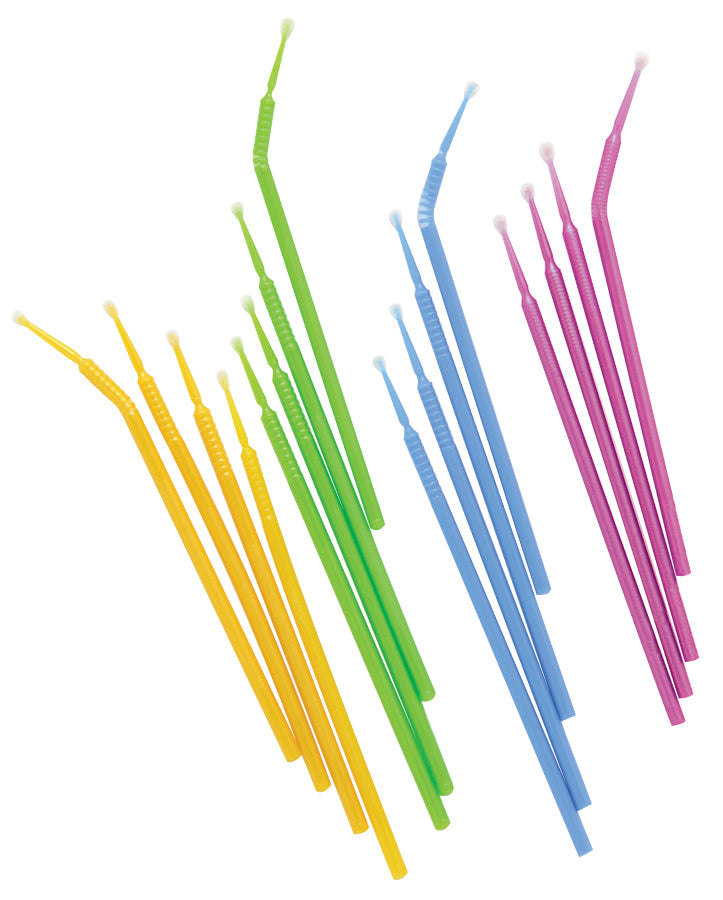 Mydent | Disposable Micro Applicator, Fine, Mauve, 100/tube | MB-1001