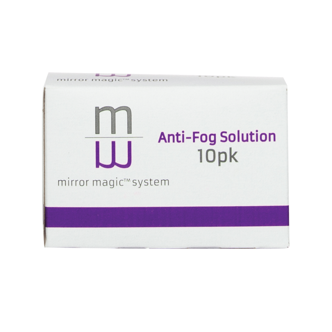 Zirc Dental Products | Mirror Magic Anti-Fog System, 10 - 6ml Bottles of Solution. anti-fog system | 50R205