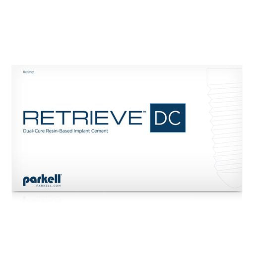 Parkell | Retrieve DC Implant Cement Kit: 5ml Cartridge + 10 Brown Tips | S251