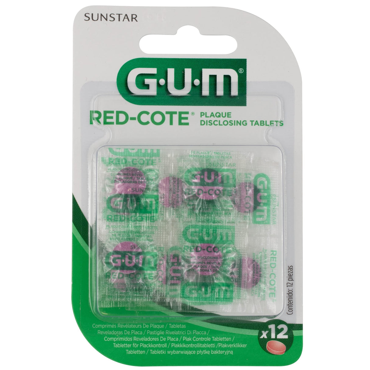 Sunstar | Red-Cote, Cello Pak Tabs, 248/bx | 800CQA