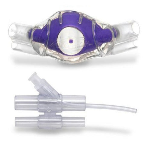 Crosstex | Clear View Nasal Mask and Capnography Bundle, Pediatric, 12/pk | 33037-12-CAP