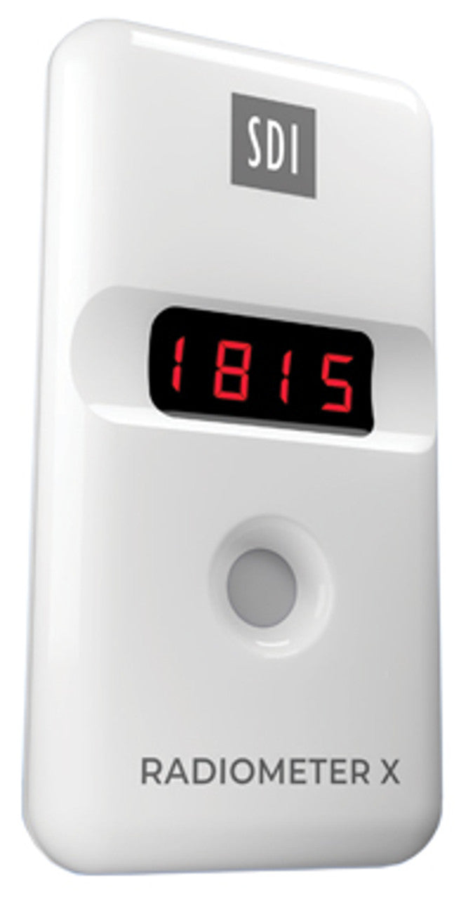 SDI | Radiometer X Light Curing Meter Includes 1 x Alkaline 9v Battery | 5600029