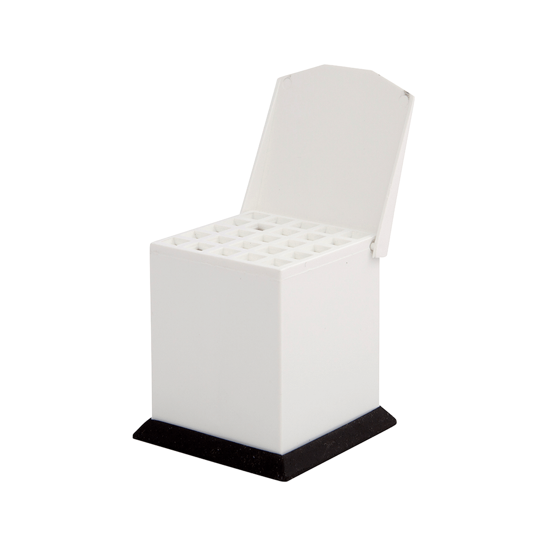 Zirc Dental Products | Cotton Pellet Dispenser - White, For Small Pellets, Spring Loaded, Pushes | 28R825