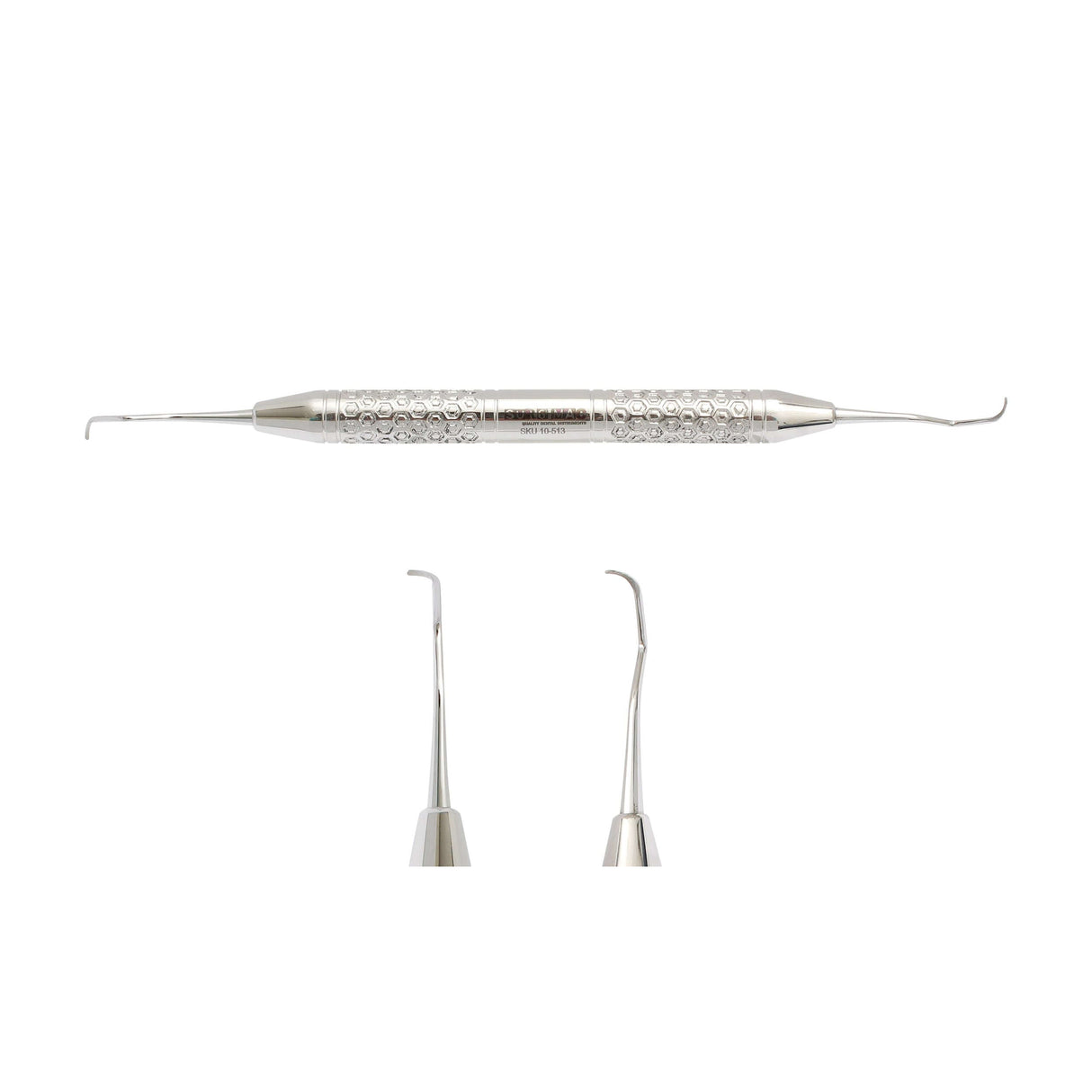 SurgiMac | SurgiMac 5/6 Barnhart Curette, Double Ended , Stainless Steel, Hexa Series, 1/Pk. | 10-513-H