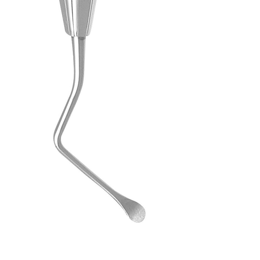 SurgiMac | SurgiMac #12 Miller Surgical Curette, 35mm reach. 4.5 mm wide spoon, non-serrated ends, Stainless Steel, Air Series, 1/Pk | 10-520