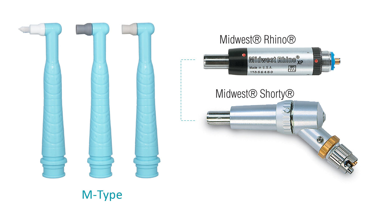 Pac-Dent | ProAngle EZ M-TYPE Disposable Prophy Angles | EZMS-100