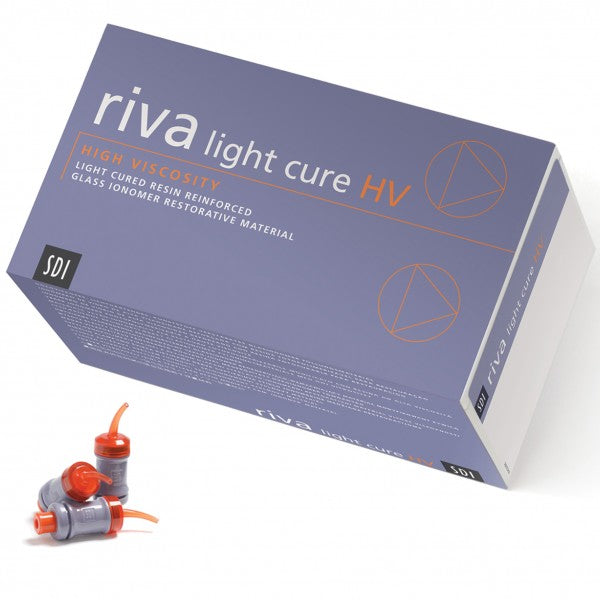 SDI | Riva Light Cure HV Capsules Shade A1 Standard 50/bx | 8730001