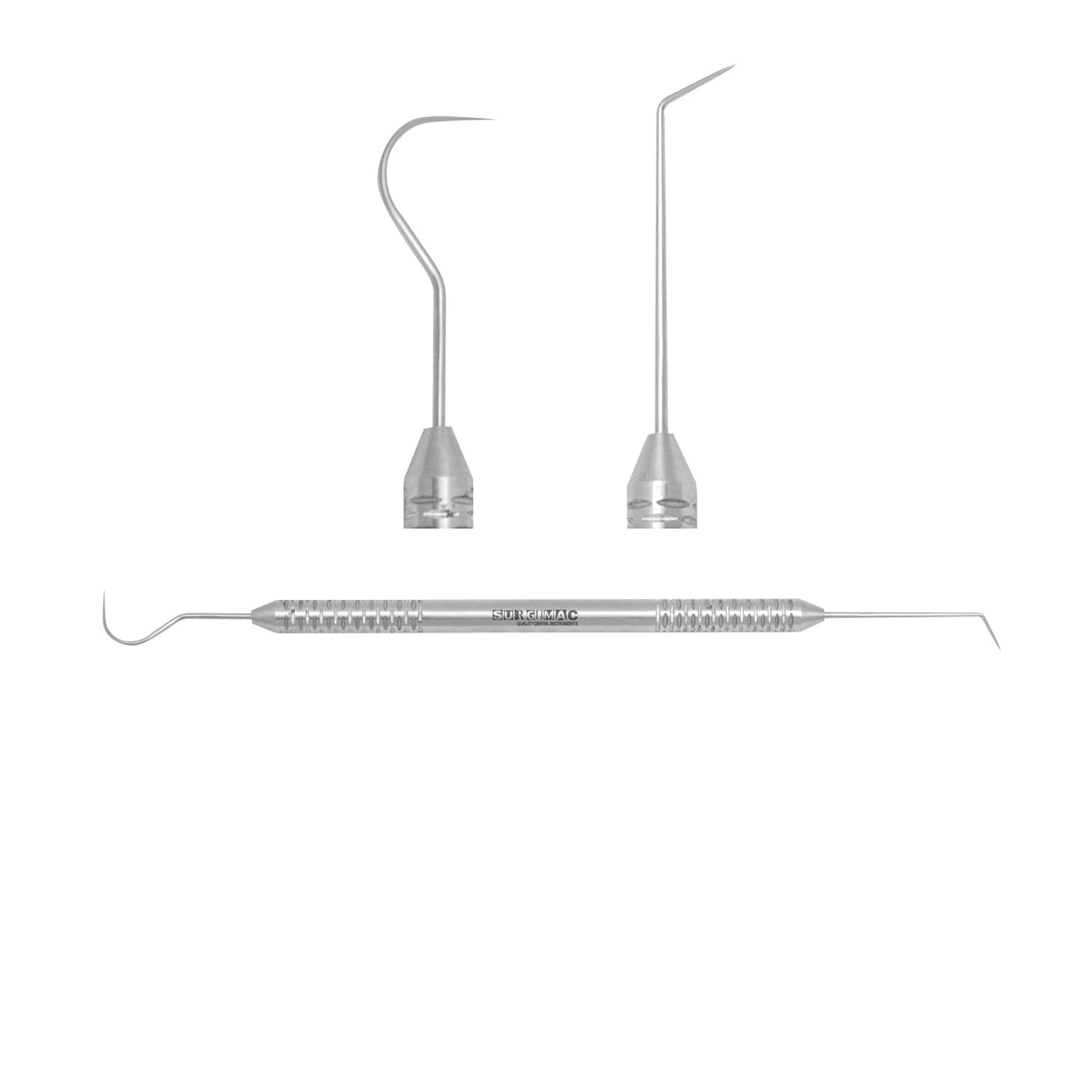 SurgiMac | SurgiMac #23/6 Endodontic Explorer, Double-Ended, Stainless Steel Handle, 1/Pk | 10-312s