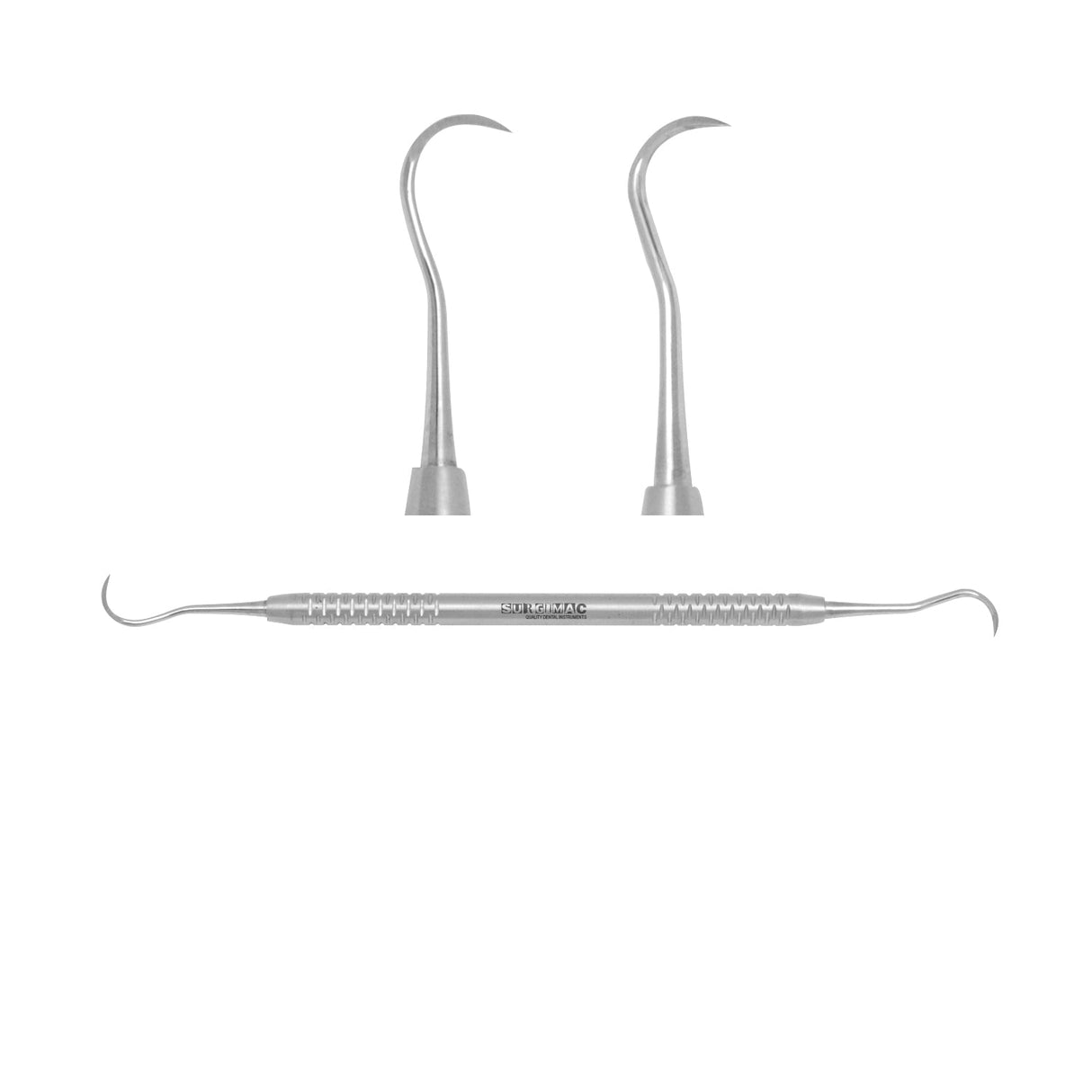 SurgiMac | SurgiMac H6/H7 Hygienist Scaler, ProSeries with Ergonomic Handle, Stainless Steel, Slim Series, 1/Pk. | 11-611s