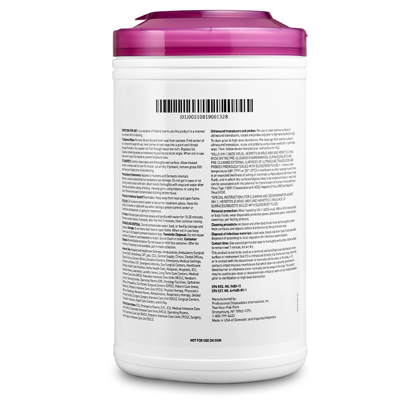 PDI | Sani-Cloth Prime Disinfectant Wipes by PDI - Kills COVID-19 | P24284