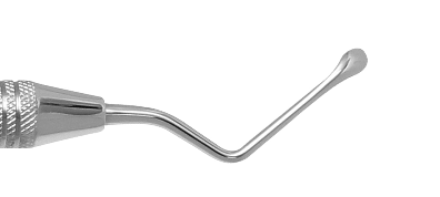 SurgiMac | SurgiMac #11 Miller Surgical Curette, 35mm reach. 3.5 mm wide spoon, non-serrated ends, Stainless Steel, Air Series, 1/Pk | 10-519