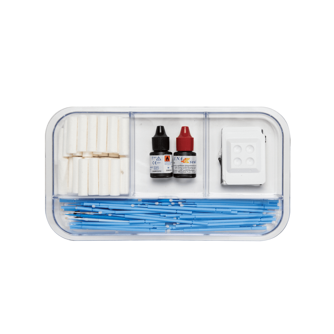 Zirc Dental Products | Divided Slide Tray | 20Z466