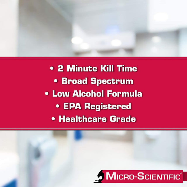 Micro Scientific Industries | Opti-Cide3® Surface Disinfectant Cleaner Premoistened Broad Spectrum Manual Pull Wipe 100 Count Canister | MSI100