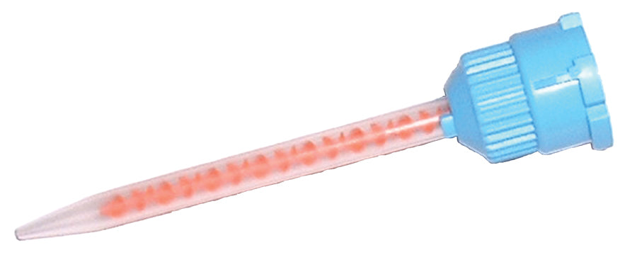 Mydent | T-Mix Crown & Bridge Mixing Tips, 10:1 & 4:1, Blue/ Orange, 25/bg | VP-8108T