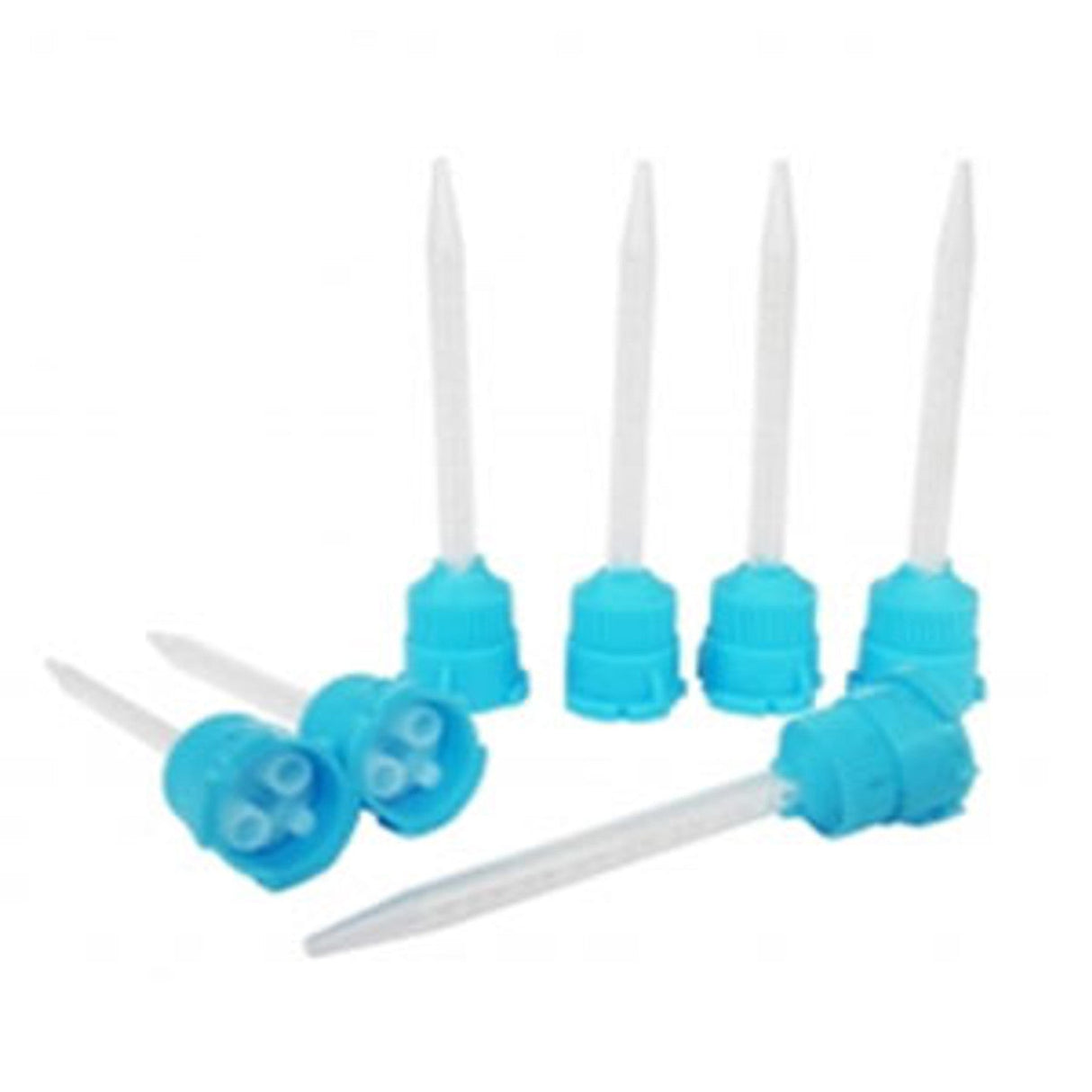 Mydent | Crown & Bridge Mixing Tips, 1:1, Blue/ White, 25/bg | VP-8111