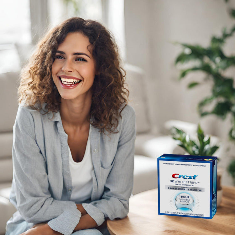 Crest 3D Whitestrips Supreme Professional Exclusive with LED Light, 4 kt/cs