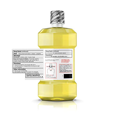 Listerine | Listerine Original Antiseptic Oral Care Mouthwash, 250 mL/ 8.5 fl. oz | 20509-1