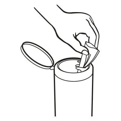 GOJO | Alcohol-free PURELL Hand Sanitizing Wipes | 9113-06-1