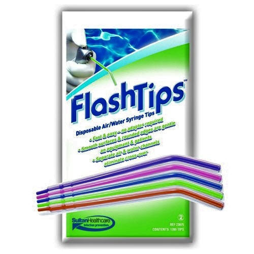 Sultan | Flashtips Disposable Water Syringe Tips, 1200/bg | 23075