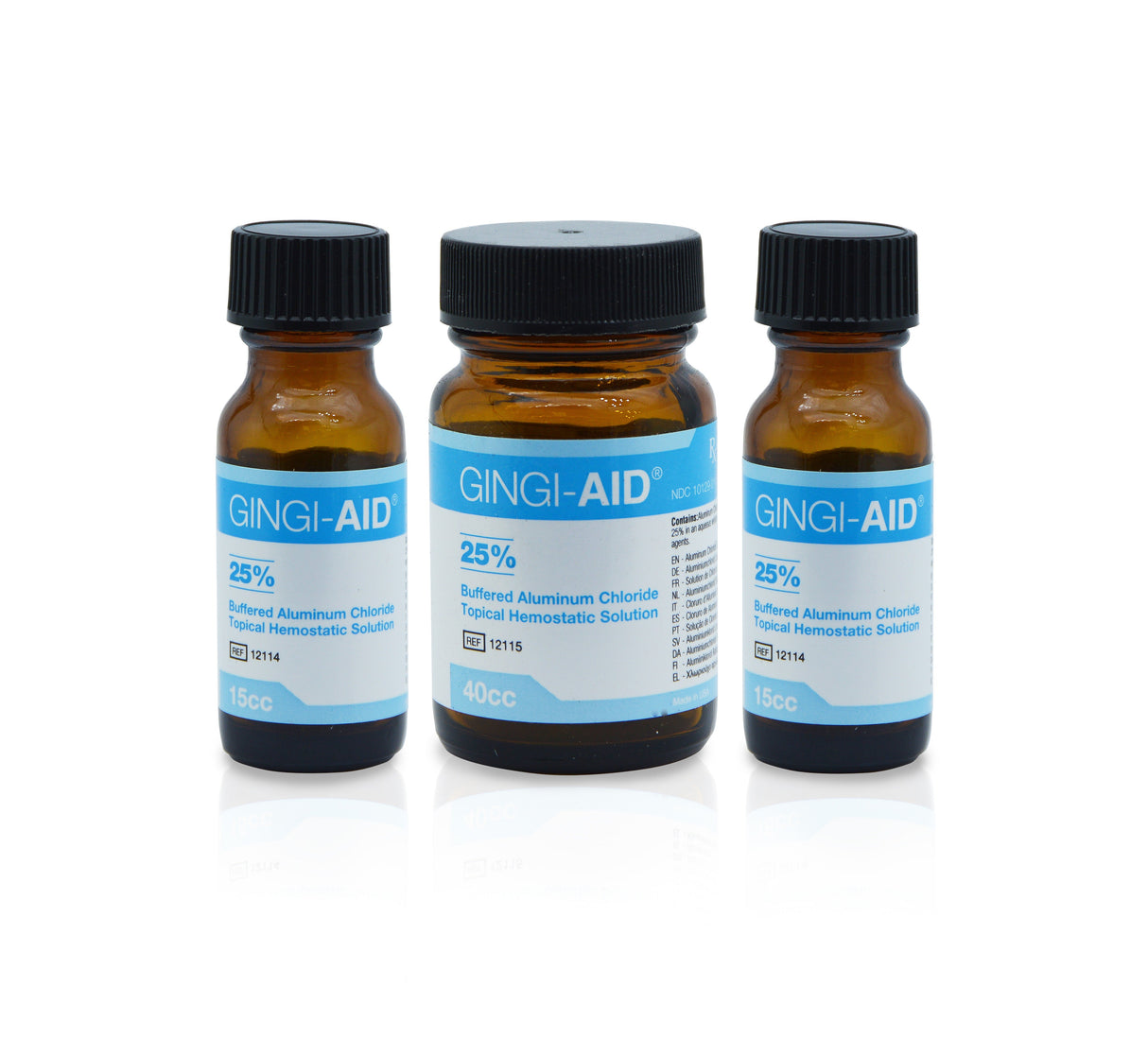 Gingi-Aid 25% Buffered Aluminum Chloride Solution (Astringent), 15 mL Bottle