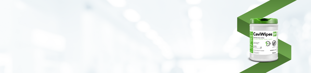 Metrex | Metrex CaviWipes HP Surface Disinfectant Cleaner Peroxide Based Wipe | 16-1100