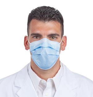 Sultan | High Filtration Ear Loop Blue Face Mask, 40/bx | 20326