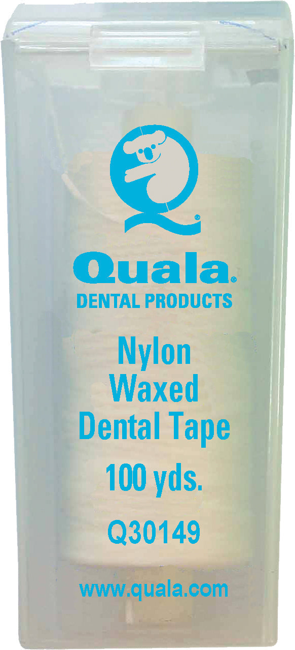 Nylon Dental Tape Refill, Waxed, Fits Standard Office Dispensers, 100 yds, 72/cs Q30149
