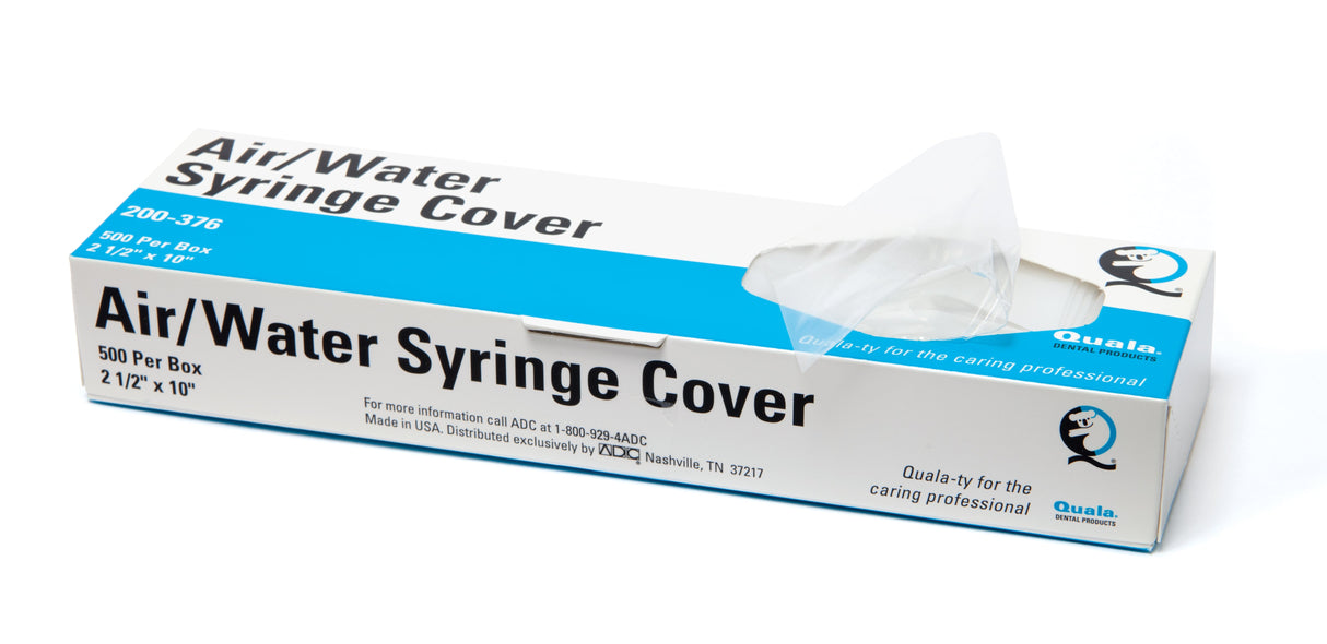 Air/ Water Syringe Cover, 2½" x 10", 500/bx, 24 bx/cs (48 cs/plt) 200-376