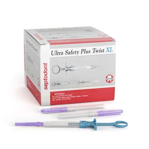 Ultra Safety Plus Twist XL Sterile Needles, 30G Extra Short (Purple), 100/box 01N4400