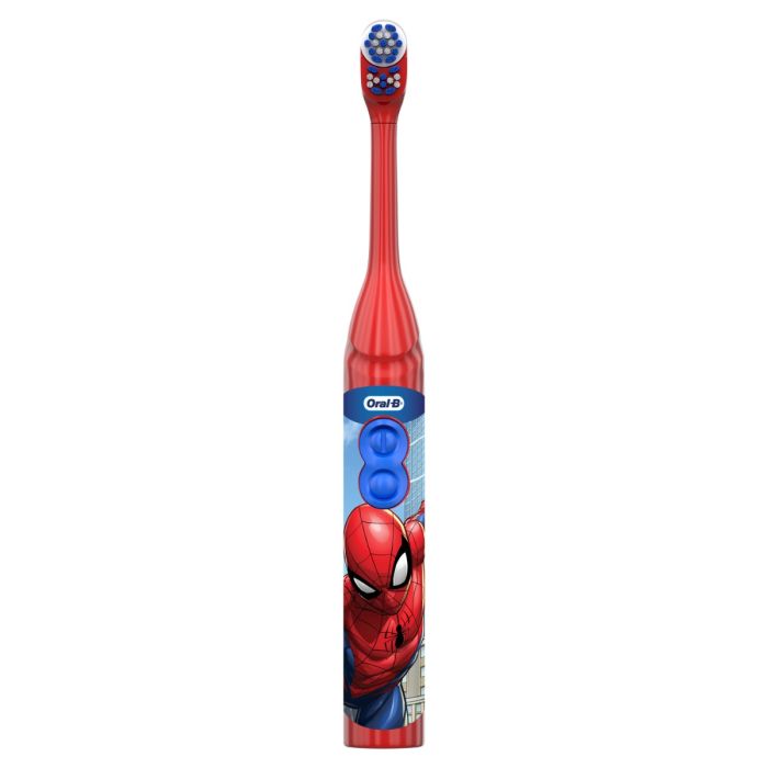 Procter & Gamble | Spiderman Battery Toothbrush, Disposable. Includes Duracell Battery, 4/bx | 80710055