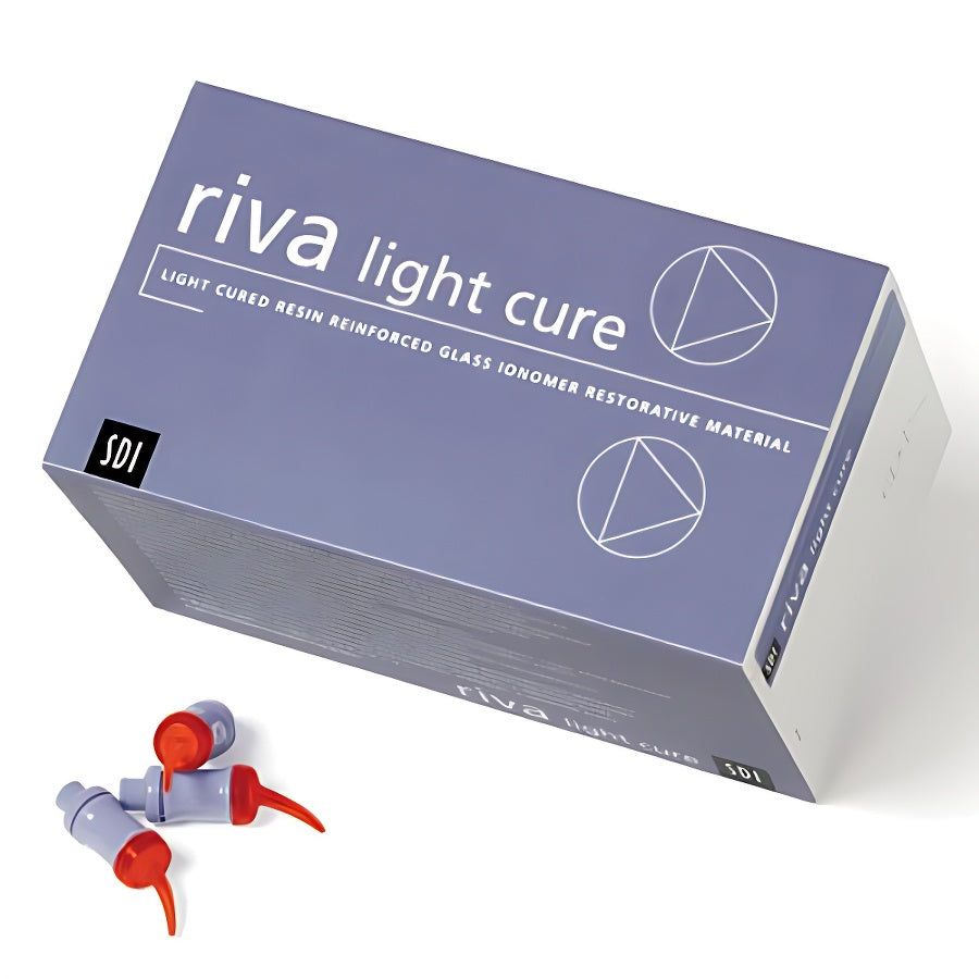 SDI | Riva Light Cure Capsules Regular Set Shade A4 Extra Dark Yellow 50/bx | 8700005