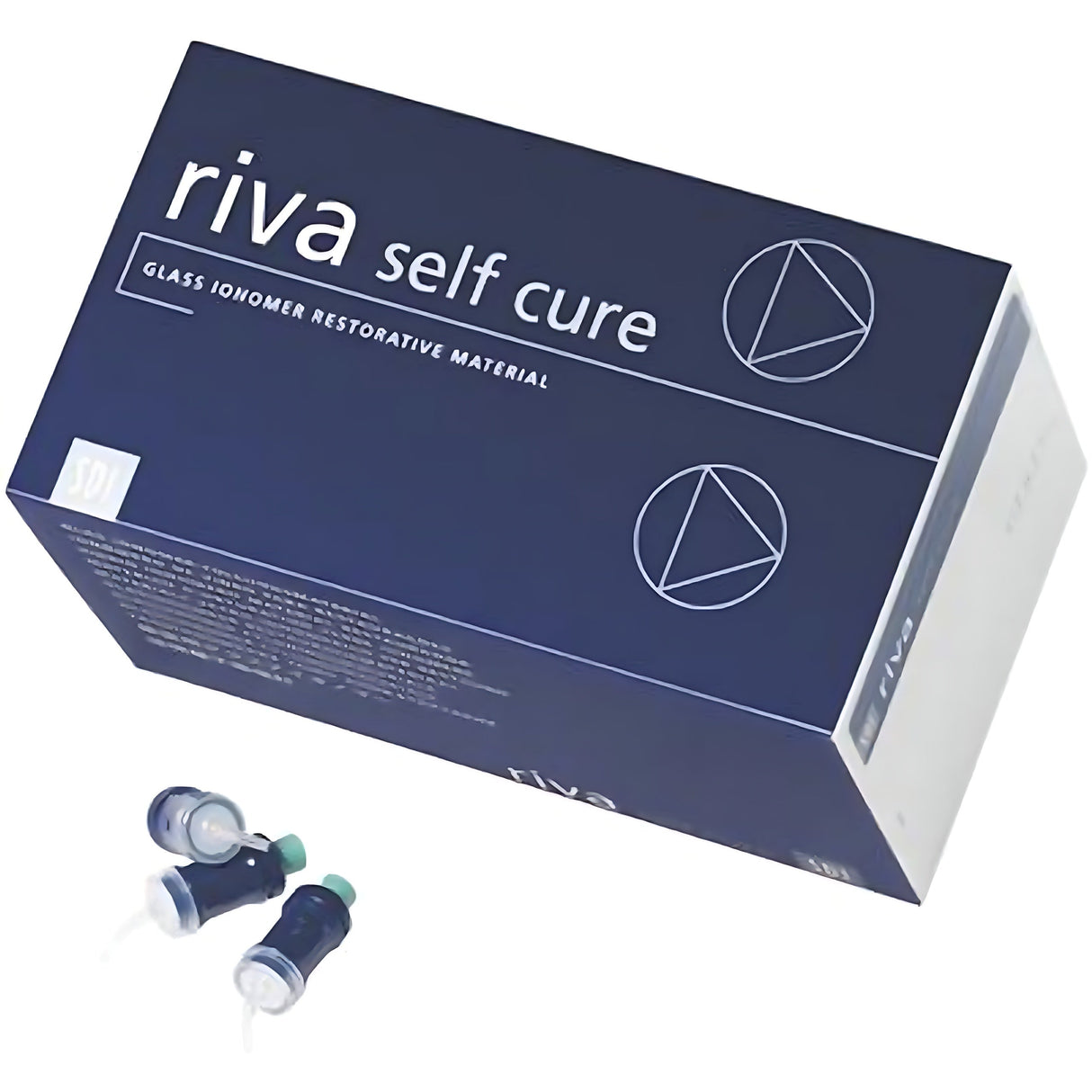 SDI | Riva Self Cure Capsules Regular Set Shade B3 Light Yellow 50/bx | 8600008