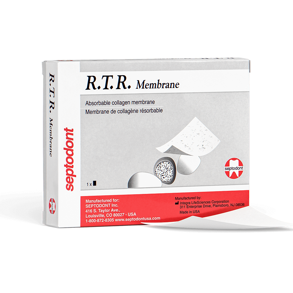 Septodont R.T.R. Absorbable Collagen Membrane 20mm x 30mm Sterile 01S0520