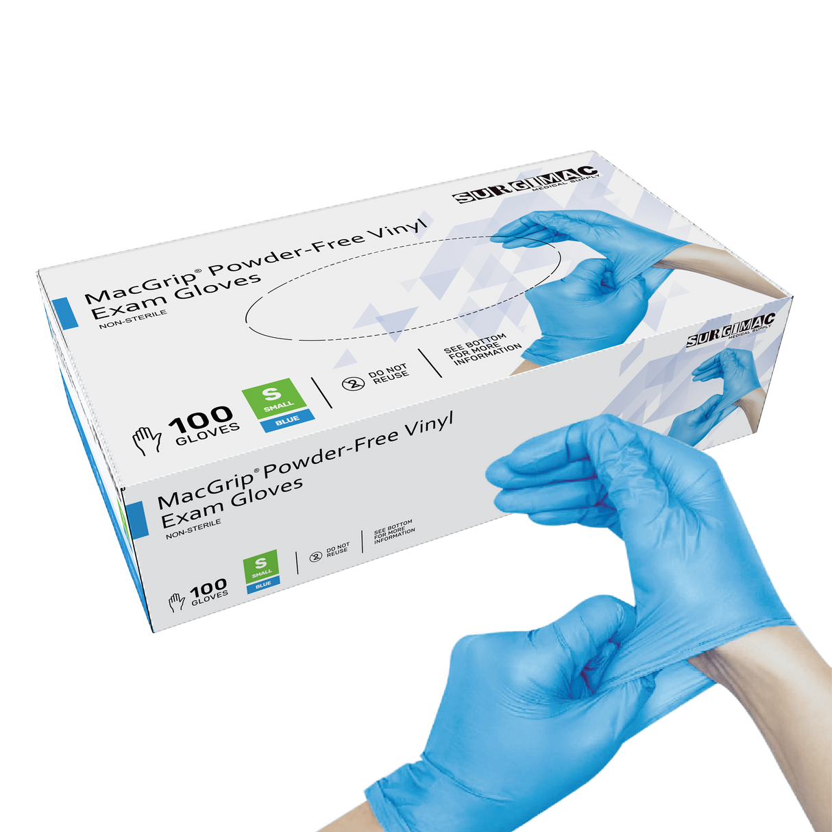 Vinyl Exam Glove MacGrip: Affordable Hand Protection - SurgiMac