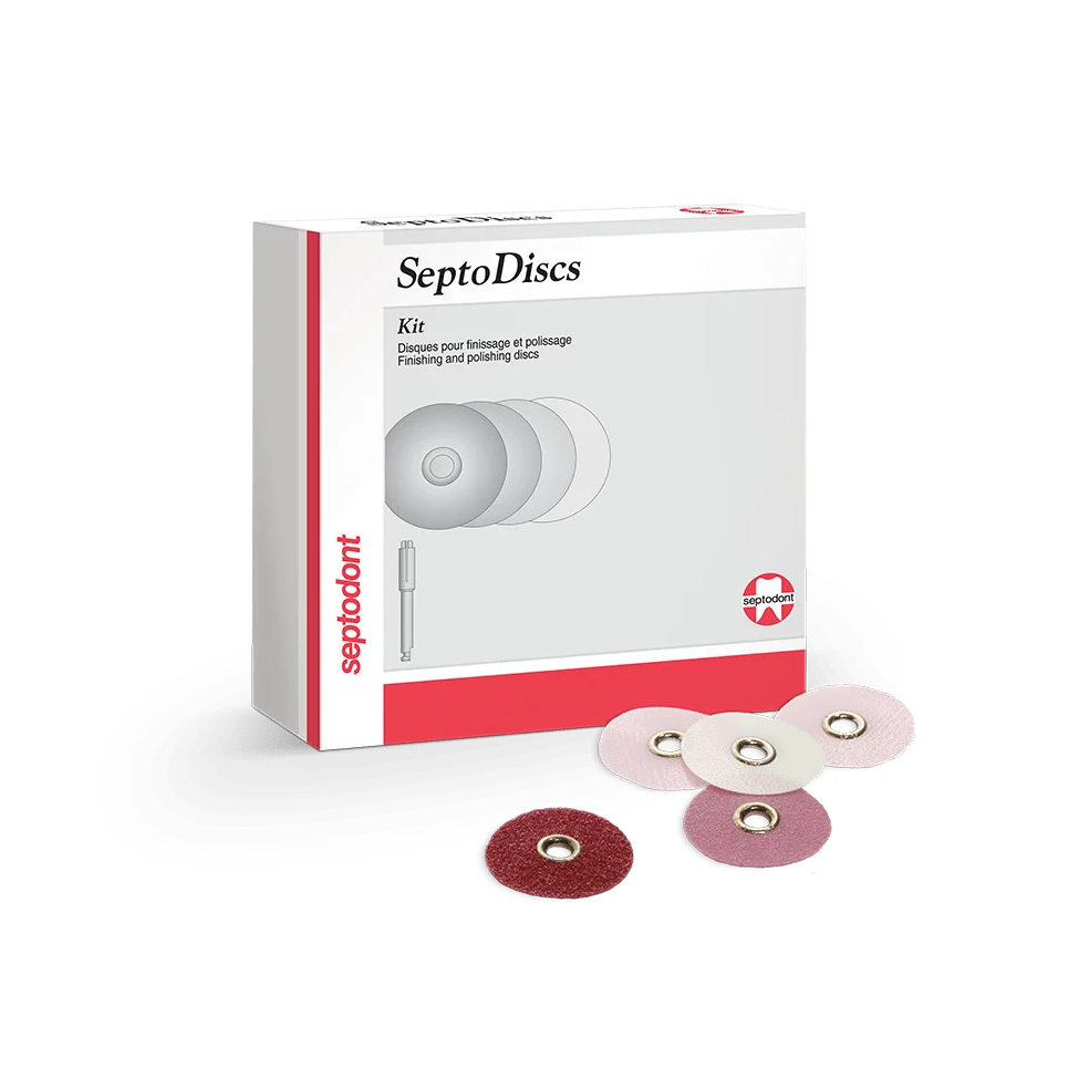 SeptoDiscs Refill, 1/2" Abrasive Discs, Assorted Grits, 50/Bx 01C4002