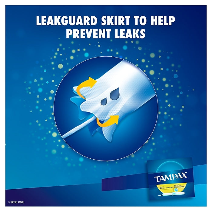 Procter & Gamble | Tampax Tampons, Individually Wrapped and in Vending Tube, Vendible, 5 in Lg, Tampax, 500 PK | 7301002500