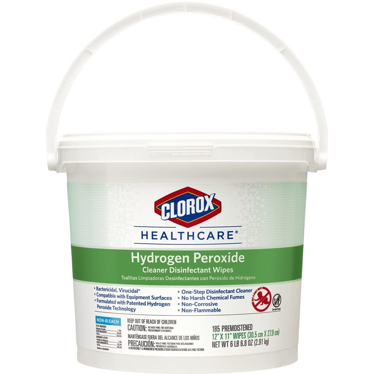 Clorox | Clorox Hydrogen Peroxide Wipes: Thorough, Reliable Clean - Surgimac | 30826