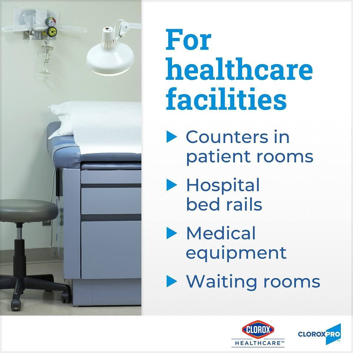 Clorox | Clorox Hydrogen Peroxide Wipes: Thorough, Reliable Clean - Surgimac | 30826