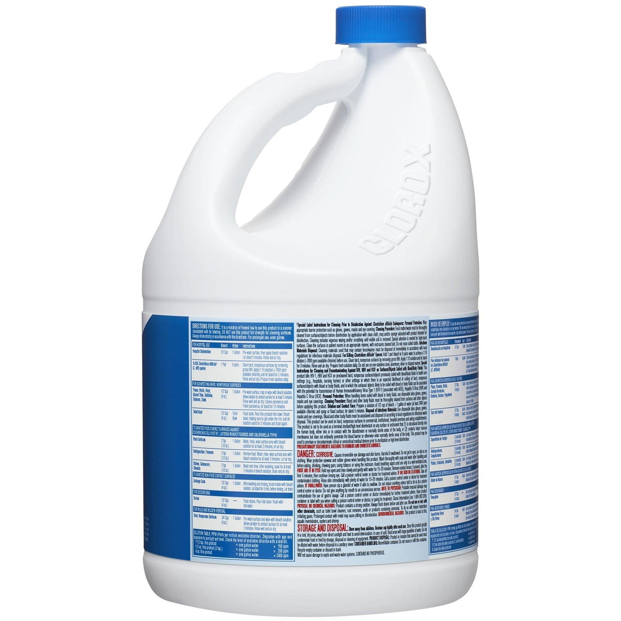 Clorox | CloroxPro Clorox Bleach Germicidal Manual Pour Liquid Concentrate 121 oz | 30966