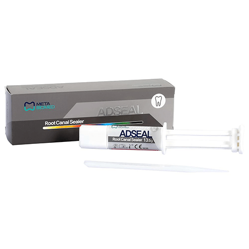 Meta Biomed | Meta Biomed ADSEAL PLUS Resin-Based Root Canal Sealer, Radiopaque, 13.5 Gm. Dual Syringe | 3030002