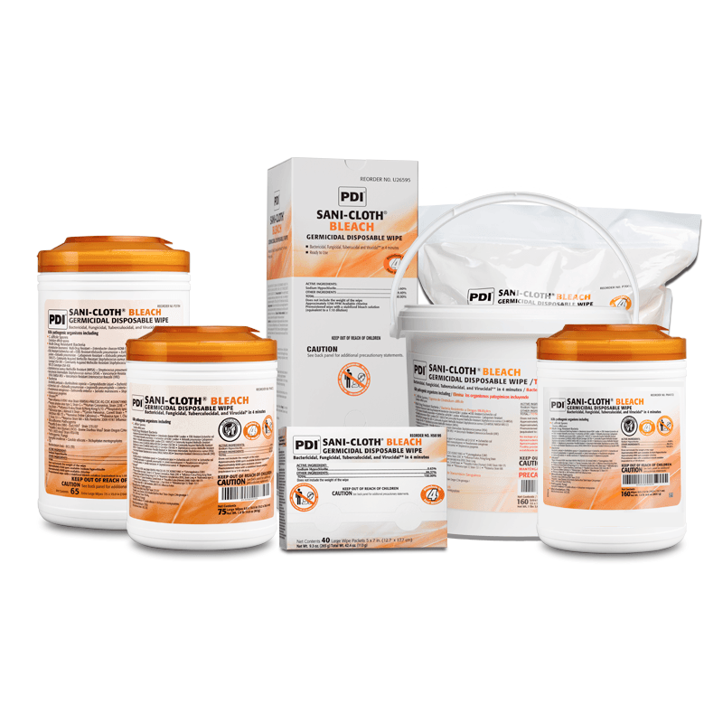 PDI | Sani-Cloth Bleach Surface Disinfectant Cleaner by PDI | P84172-*1