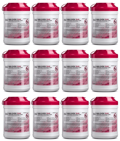 PDI | Sani-Cloth Plus - Large Germicidal Disposable Cloth by PDI | Q89072