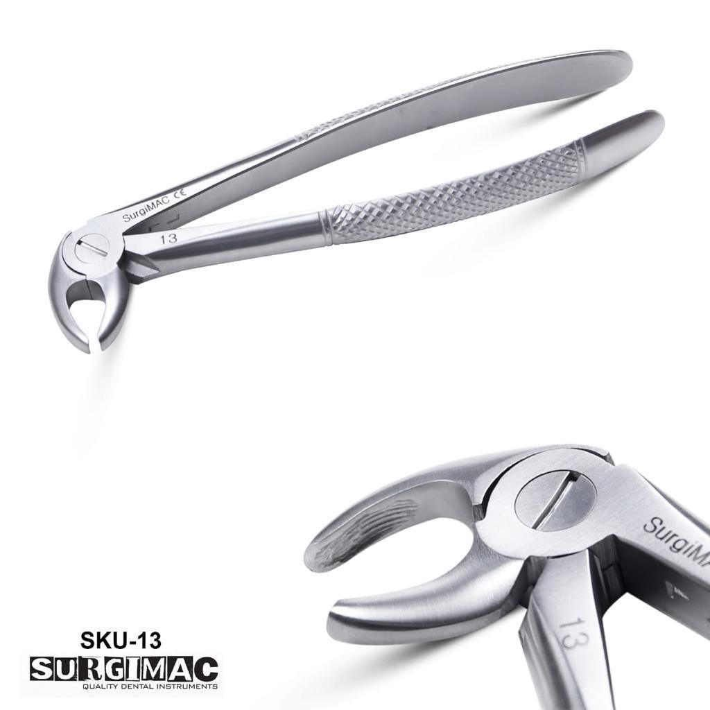 SurgiMac | SurgiMac #13 Extracting Forceps, Stainless Steel, Air Series, 1/Pk | 14-1878