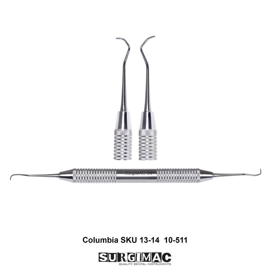 SurgiMac | SurgiMac #13/14 Columbia University Curette, Stainless Steel, Air Series, 1/Pk | 10-511