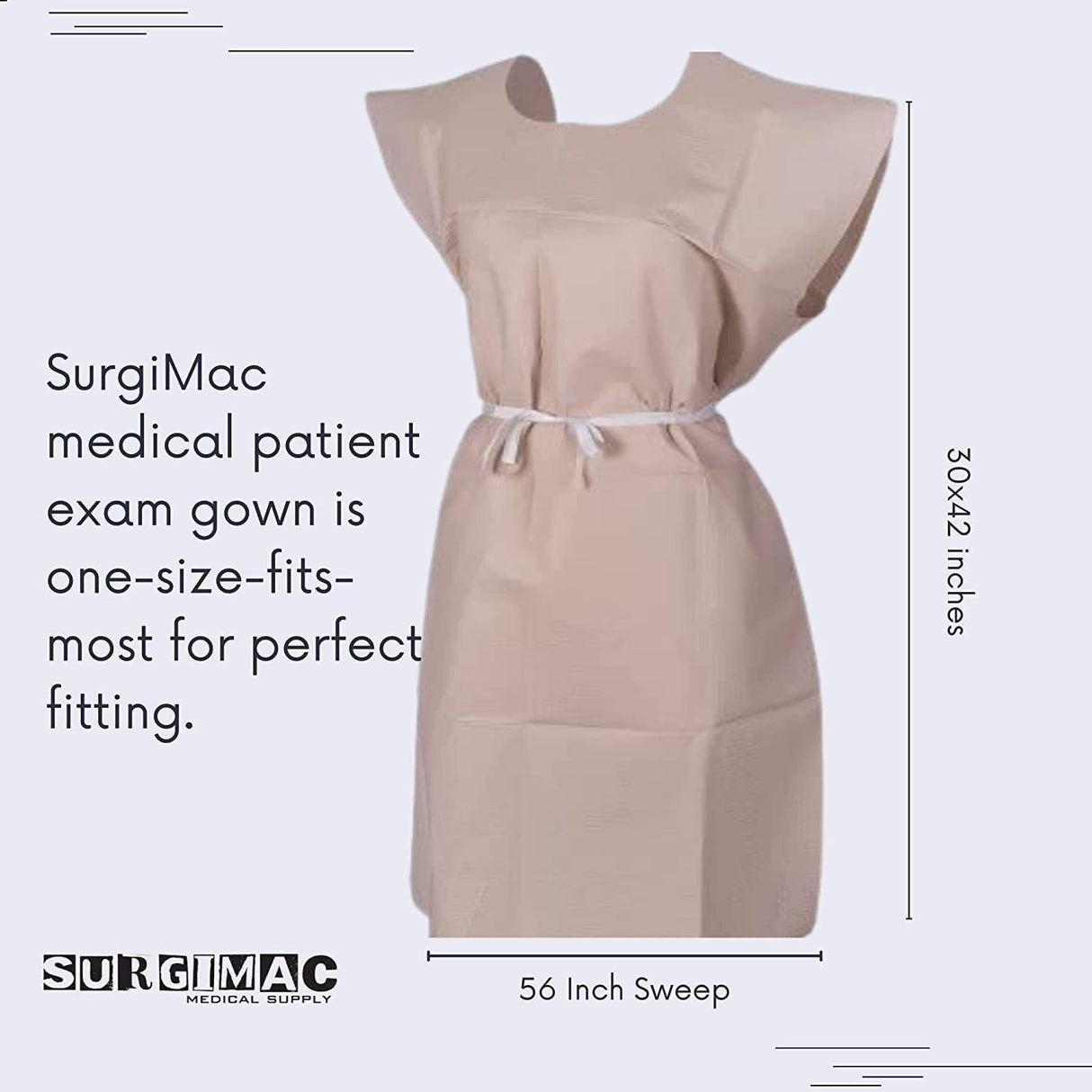 SurgiMac | Professional Medical Disposable Gowns For Exam | 18-842