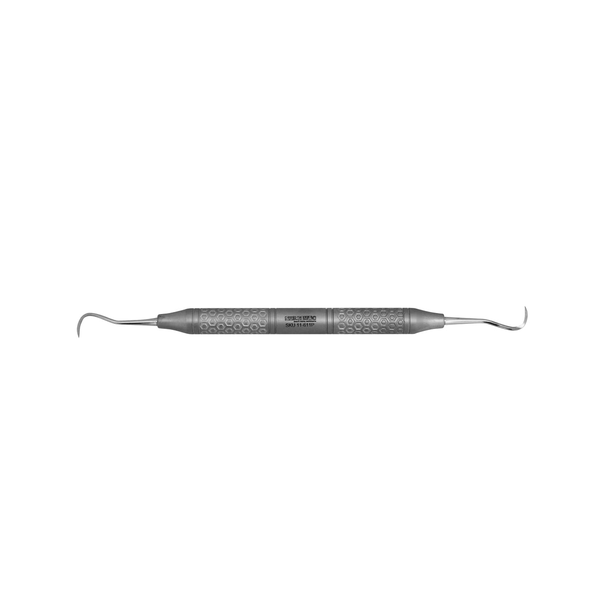 SurgiMac | SurgiMac #H6/H7 Hygienist Scaler, Double Ended, Stainless Steel, Hexa Series, 1/Pk | 11-611-H