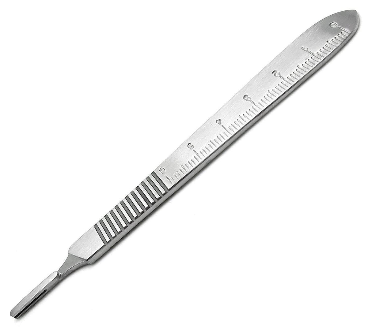 SurgiMac | Scalpel Handle #4, with Rule Stainless Steel by SurgiMac | 16-2454-P