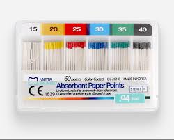 Absorbent paper points